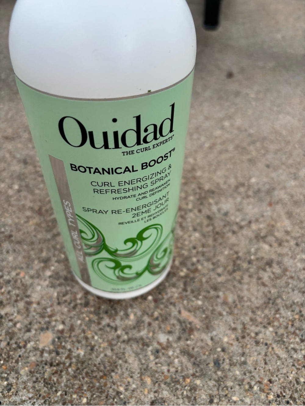 Botanical Boost Curl Energizing & Refreshing Spray - Mint Green